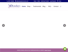 Tablet Screenshot of dondayspheromones.com